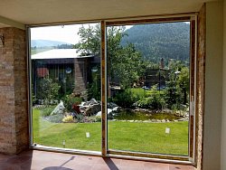 Hliníkový HS portál - terasa