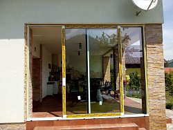 Hliníkový HS portál - terasa