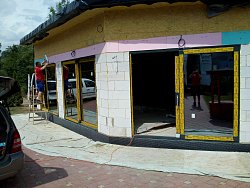 Bazén - Hliníkový HS portál